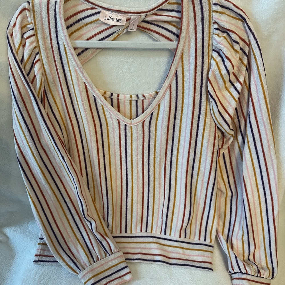 Willow Root from Buckle Striped Women's Top